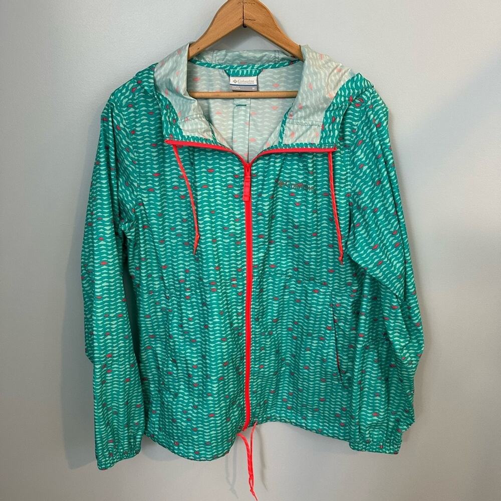 COLUMBIA Windbreaker Jacket Size Medium